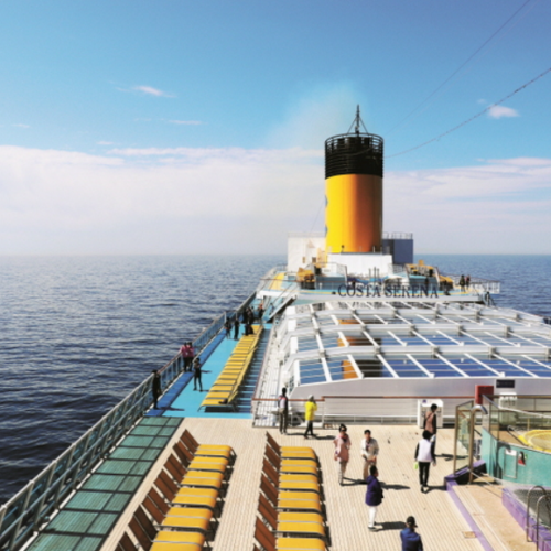 【26년 5월 17일 부산출발】리뉴얼 OPEN! 한.중.일 크루즈 5박6일 / 부산, 상하이, 사세보, 부산